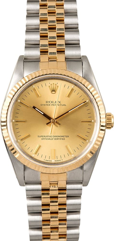 oyster rolex two tone|rolex oyster perpetual 23k 30m.